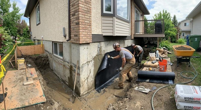 Leaking Foundation Repair