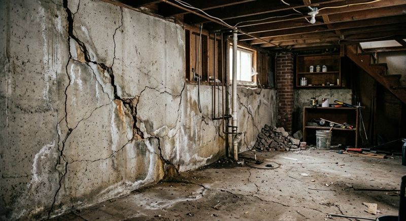 Basement Crack Repair in Waxhaw, NC