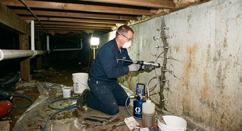 Basement Foundation Repair in Waxhaw, NC