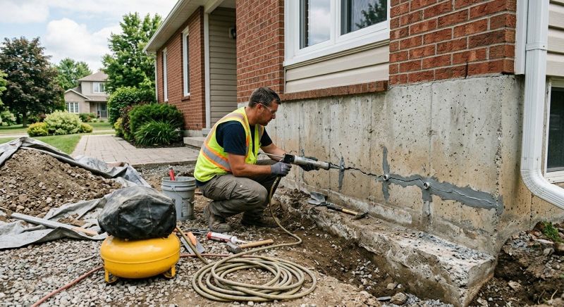 Basement Foundation Repair in Mecklenburg County, NC