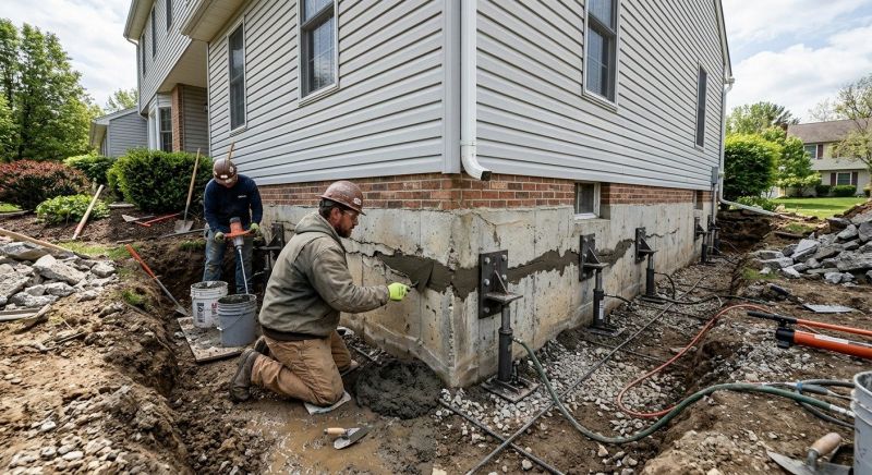 Basement Foundation Repair in Monroe, NC