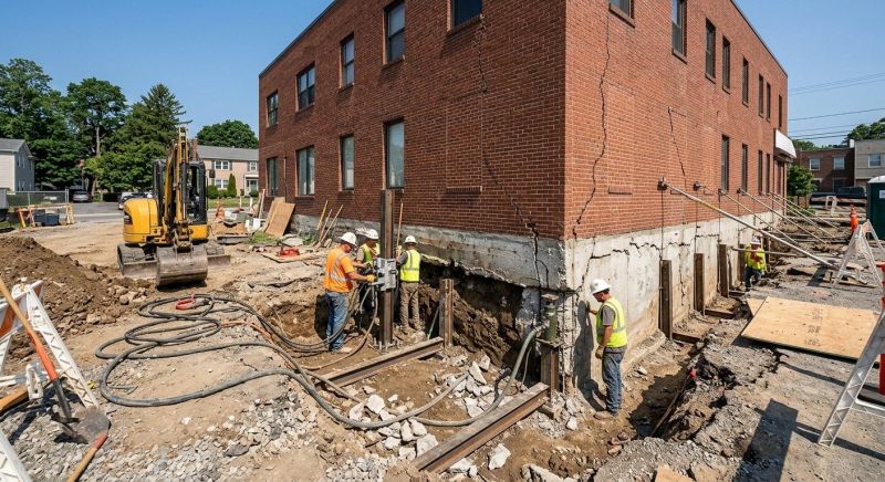 Building Foundation Repair in Edgemoor, SC