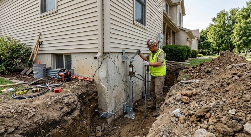 Building Foundation Repair in Monroe, NC