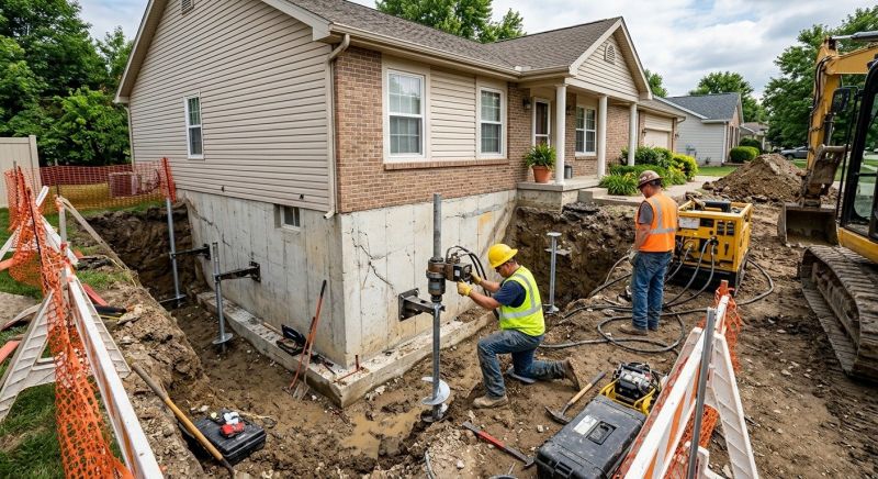 Building Foundation Repair in Pageland, SC