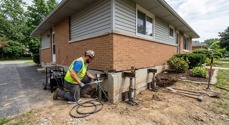 Concrete Foundation Leveling in Lancaster County, SC