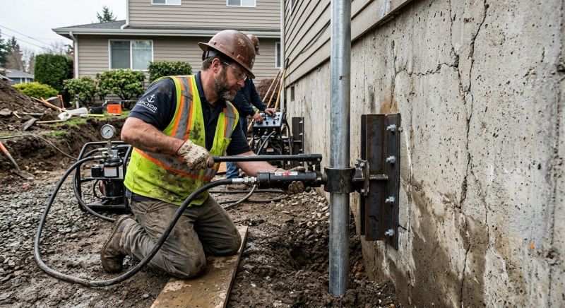 Concrete Foundation Leveling in Union County, NC