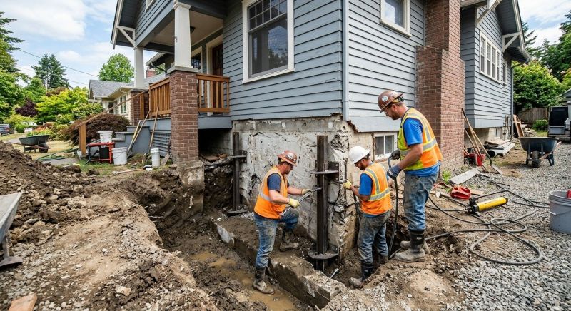 Concrete Foundation Repair in Midland, NC