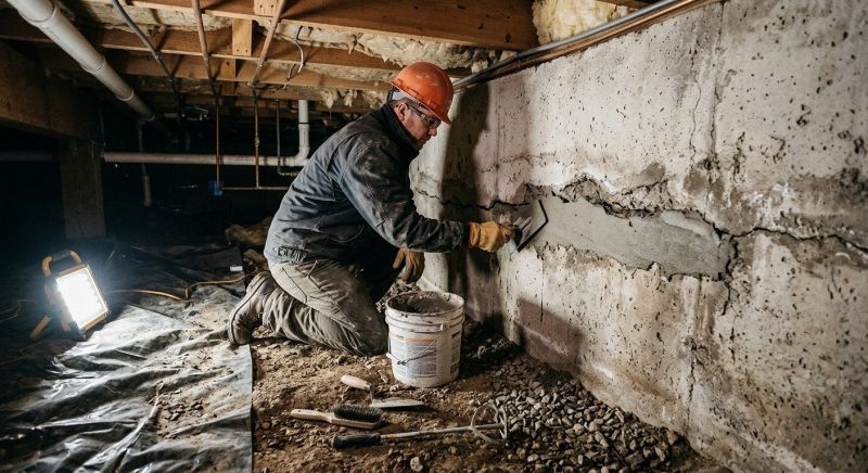 Cracked Foundation Repair in Lancaster, SC