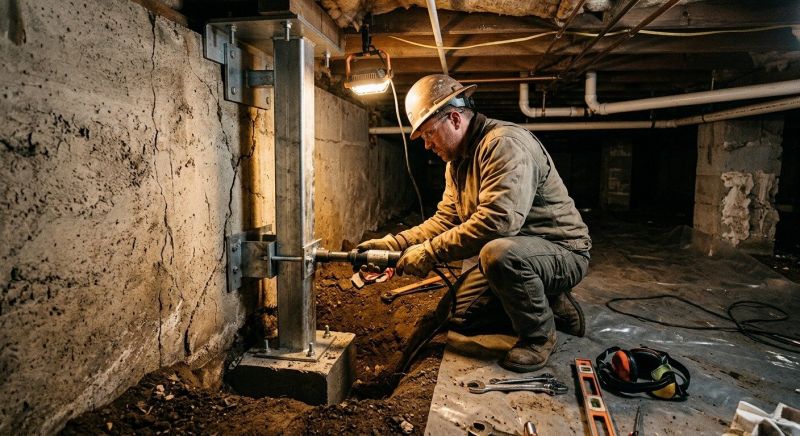 Crawlspace Foundation Repair in Edgemoor, SC