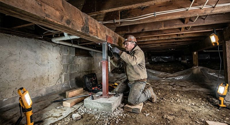 Crawlspace Foundation Repair in Lancaster County, SC