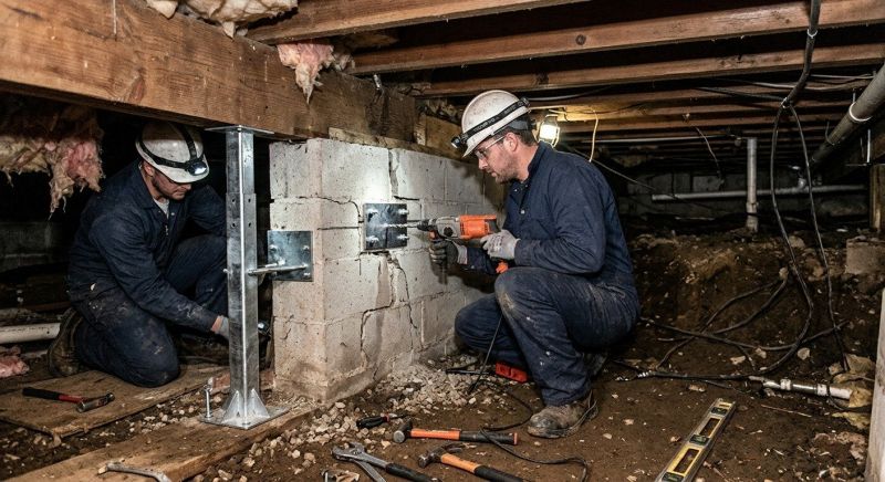 Crawlspace Foundation Repair in Waxhaw, NC