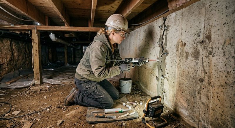 Crawlspace Foundation Repair in York County, SC