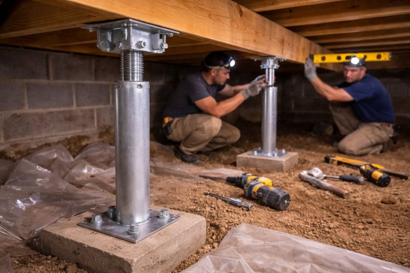 Crawlspace Structural Repair in Waxhaw, NC