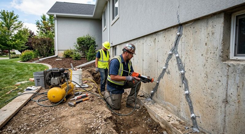 Foundation Damage Repair in Edgemoor, SC