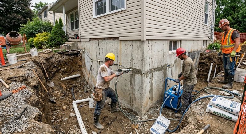 Foundation Damage Repair in Midland, NC