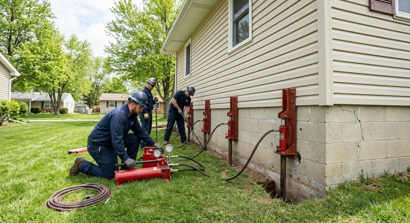 Foundation Jacking in Edgemoor, SC