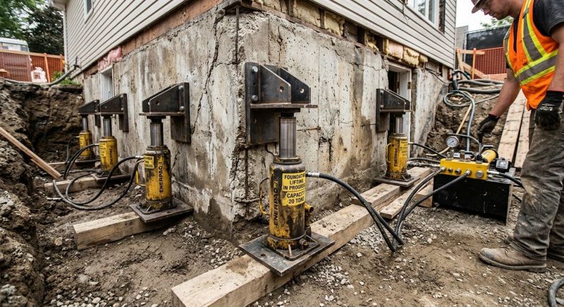 Foundation Jacking in Fort Mill, SC