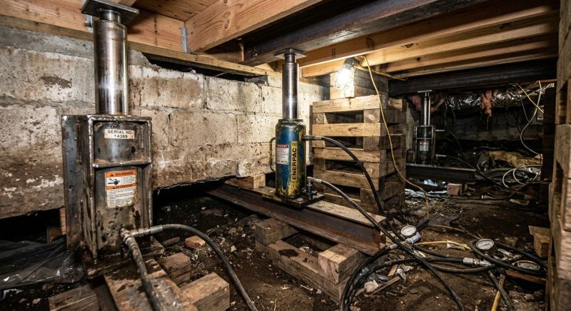 Foundation Jacking in Lancaster, SC