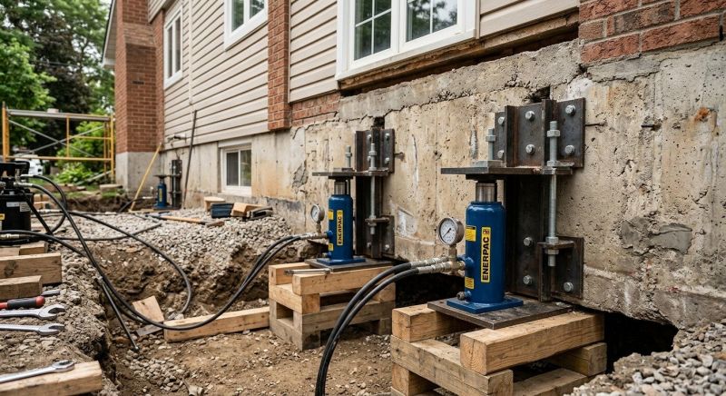 Foundation Jacking in Midland, NC