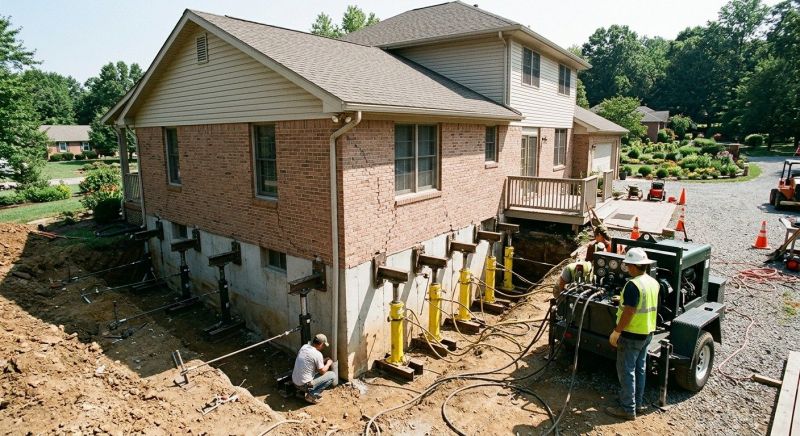 Foundation Jacking in Monroe, NC