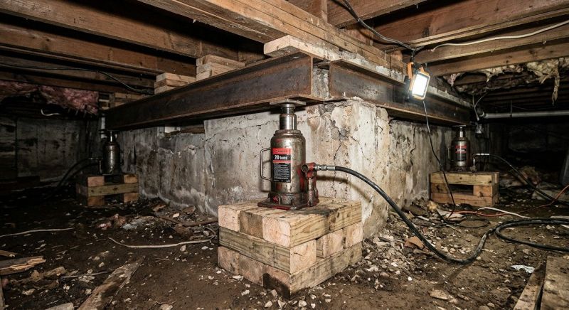 Foundation Jacking in Pageland, SC