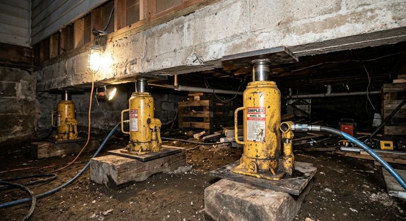 Foundation Jacking in Pageland, SC