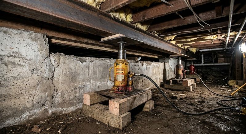 Foundation Jacking in Rock Hill, SC