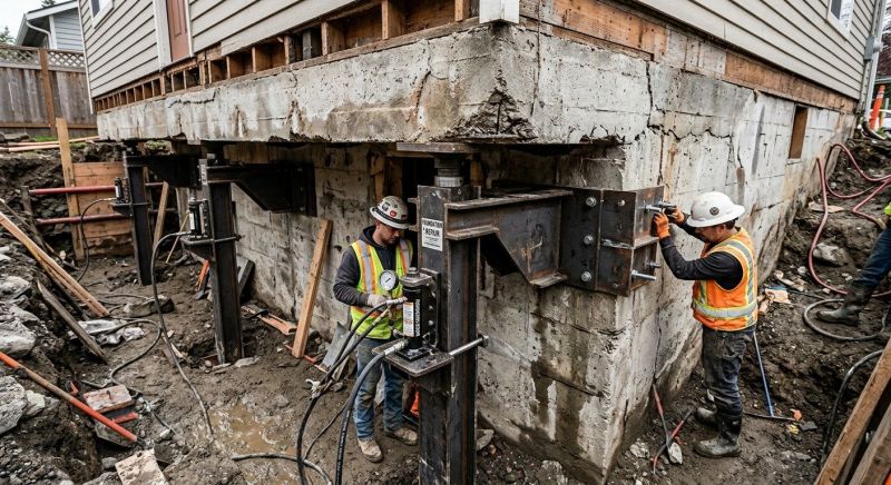 Foundation Lifting in Edgemoor, SC