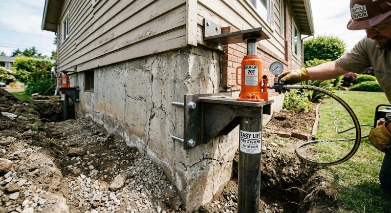 Foundation Lifting in Matthews, NC