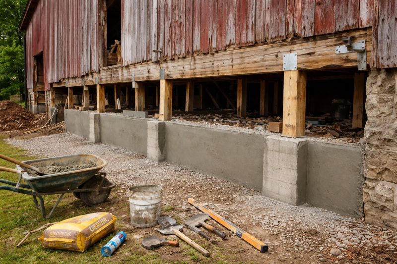 Foundation Renovation in Waxhaw, NC