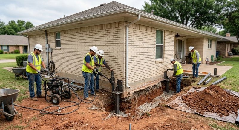 Foundation Stabilizing in Edgemoor, SC