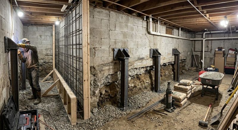 Foundation Stabilizing in Edgemoor, SC