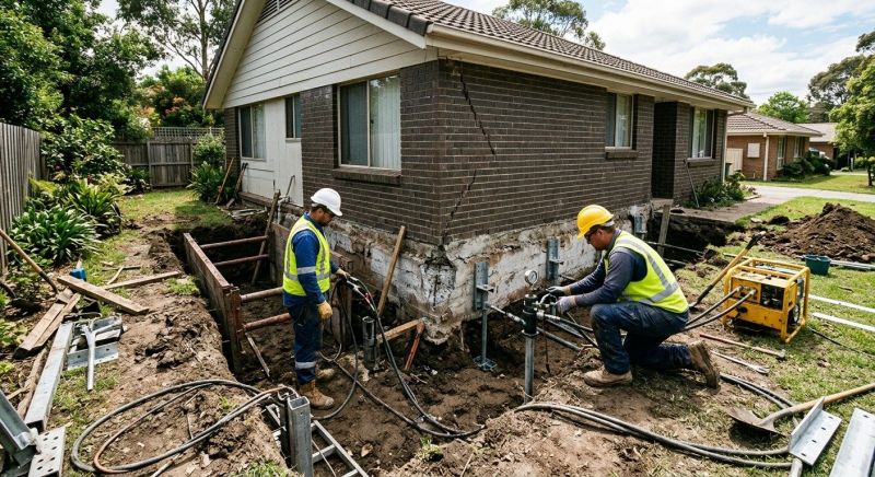 Foundation Stabilizing in Indian Trail, NC