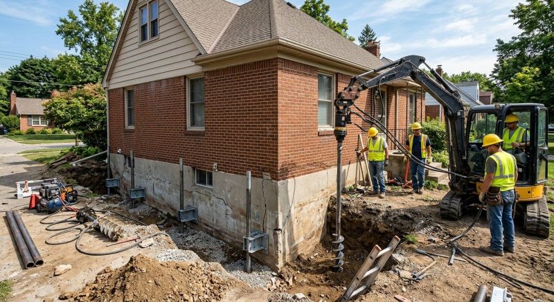 Foundation Stabilizing in Lancaster County, SC