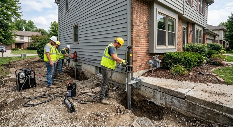 Foundation Stabilizing in Mecklenburg County, NC