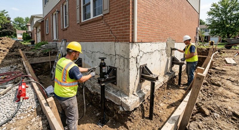 Foundation Structural Repair in Charlotte, NC