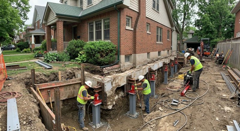 Foundation Underpinning in Waxhaw, NC