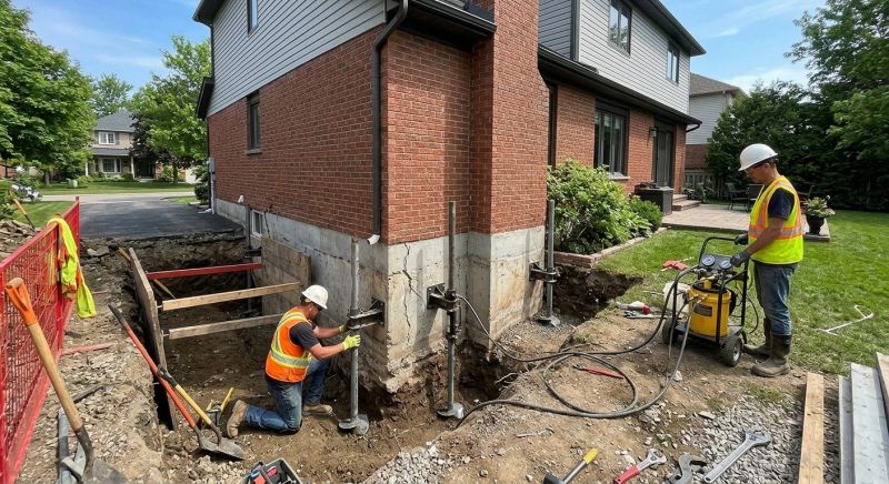 Foundation Underpinning in Waxhaw, NC