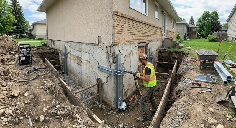 House Foundation Repair in Charlotte, NC