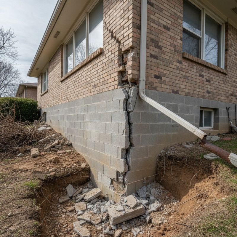 House Settling Repair in Waxhaw, NC