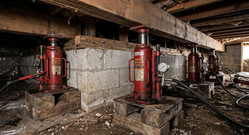 House Settling Repair in Waxhaw, NC