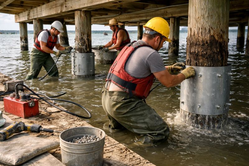 Piling Repair in Monroe, NC
