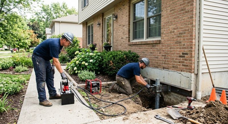 Settling Foundation Service in Pageland, SC