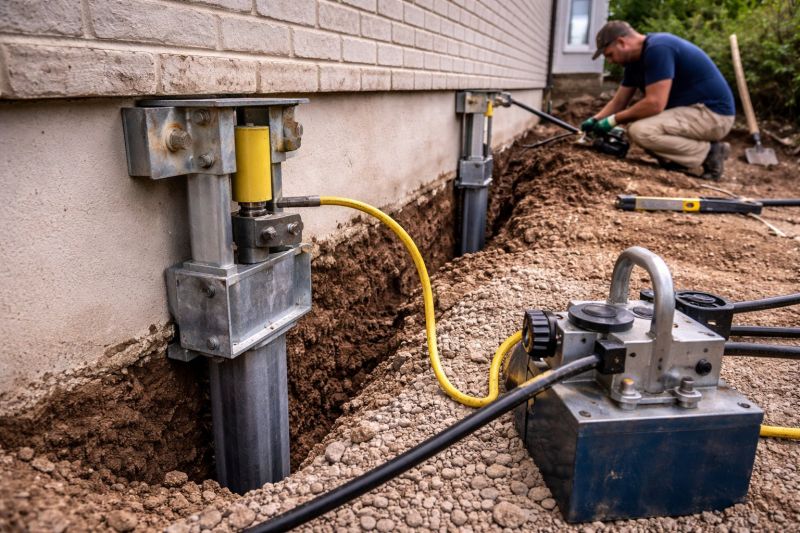 Sinking Foundation Repair in Matthews, NC