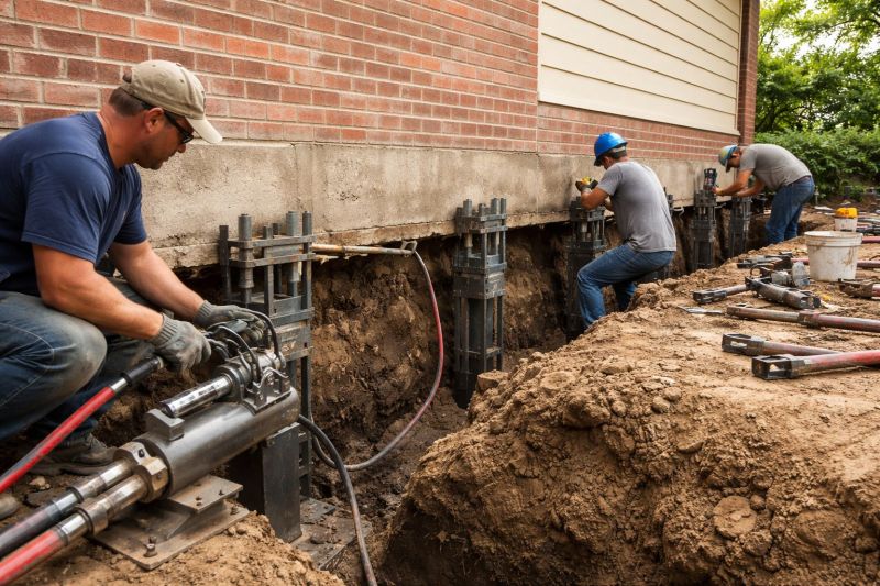 Slab Foundation Repair in Waxhaw, NC