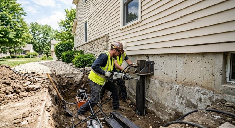 Structural Foundation Repair in Edgemoor, SC