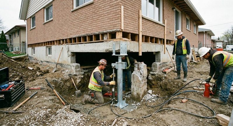 Structural Underpinning in Waxhaw, NC