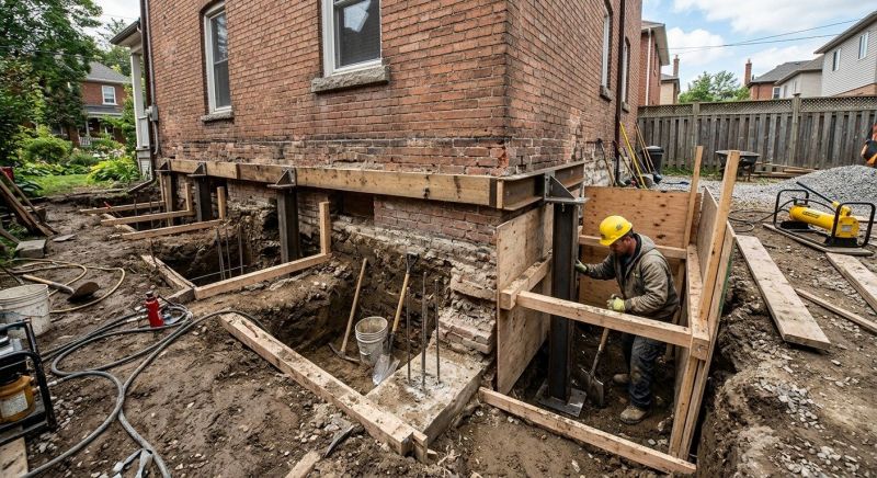 Underpinning Repair in Waxhaw, NC